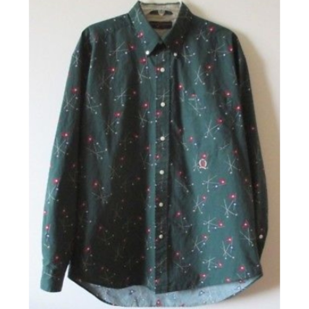Tommy Hilfiger Golf Men's Shirt Large Button Down - Picture 2 of 8